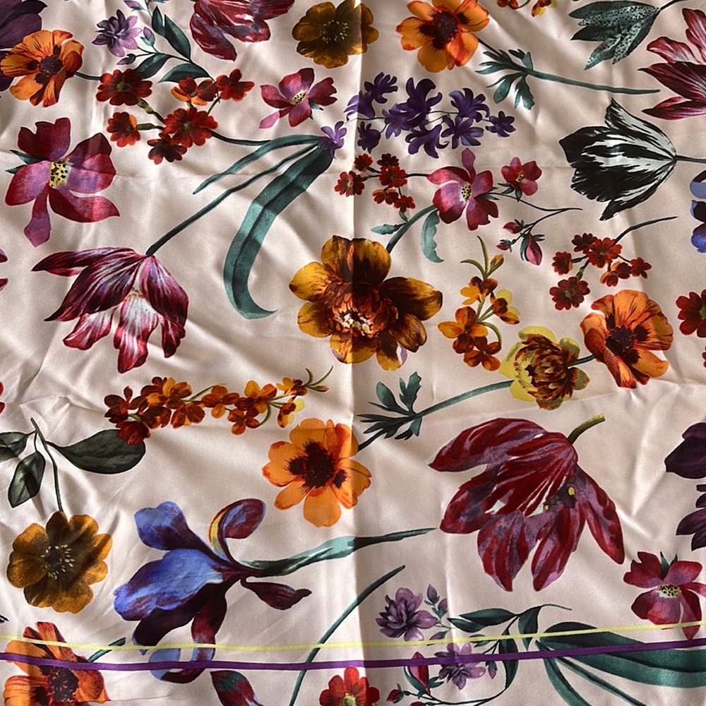 J Crew Silk Scarf